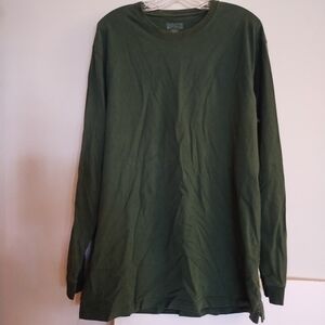 Duluth Trading Co Men's Longtail T Trim Fit Long Sleeve Shirt Size XL